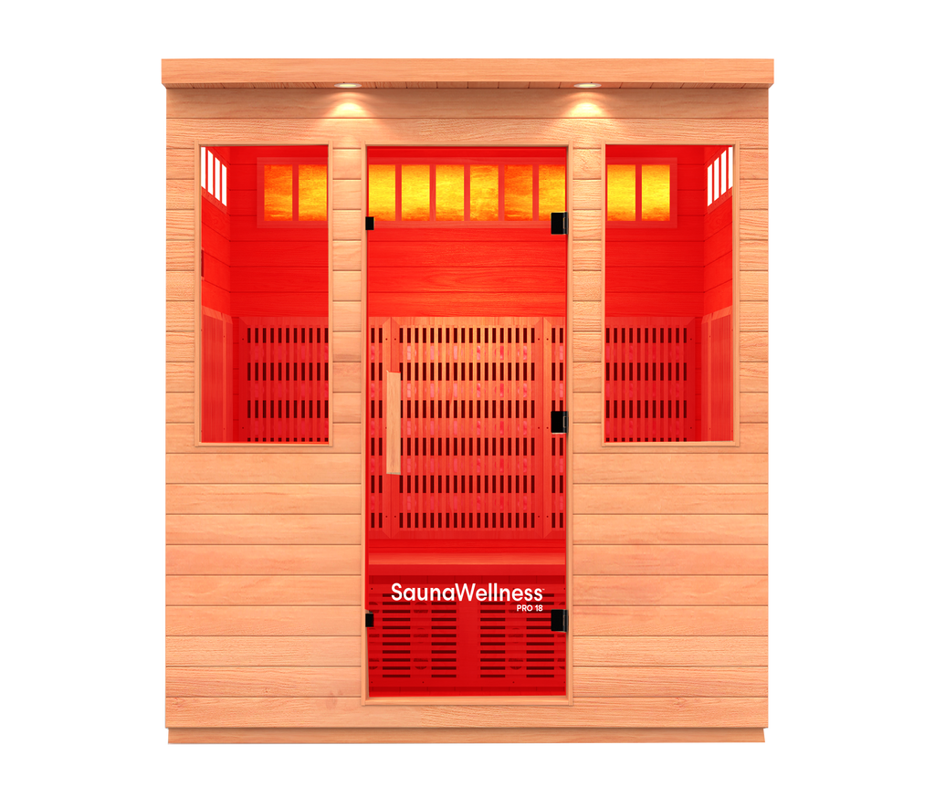 SaunaWellness™ WellPro 18 - Indoor Sauna