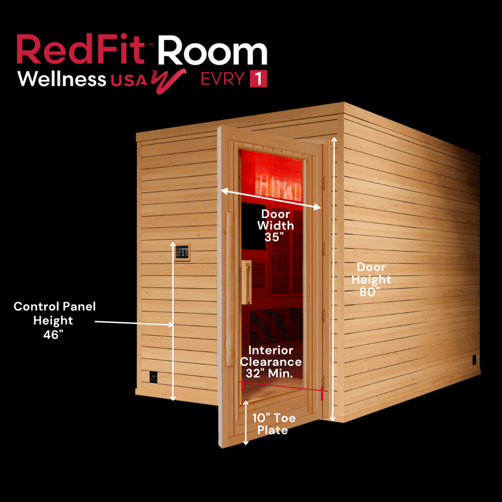 RedFit™ Room EVRY1 - ADA Compliant Sauna
