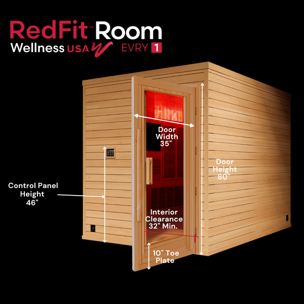 RedFit™ Room EVRY1 - ADA Compliant Sauna