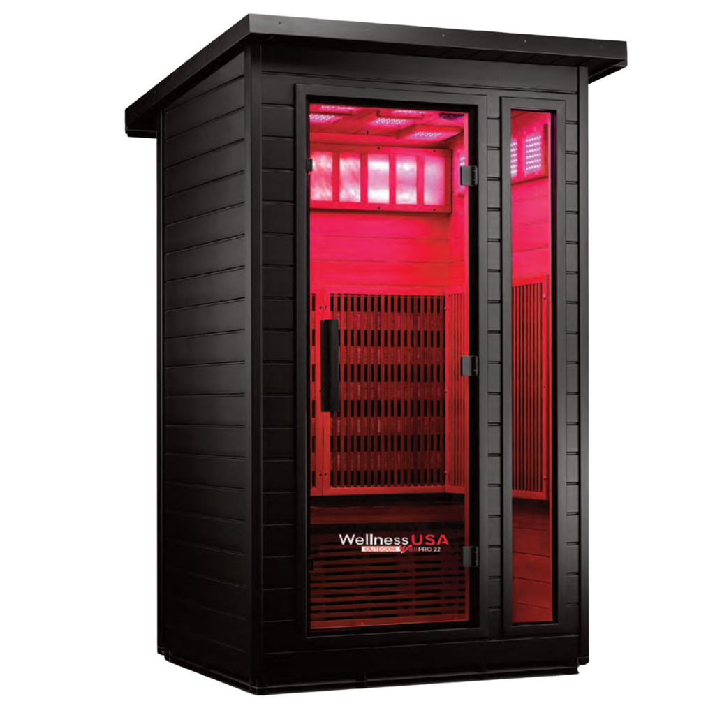 Wellness USA Infrared Red Light Outdoor Sauna