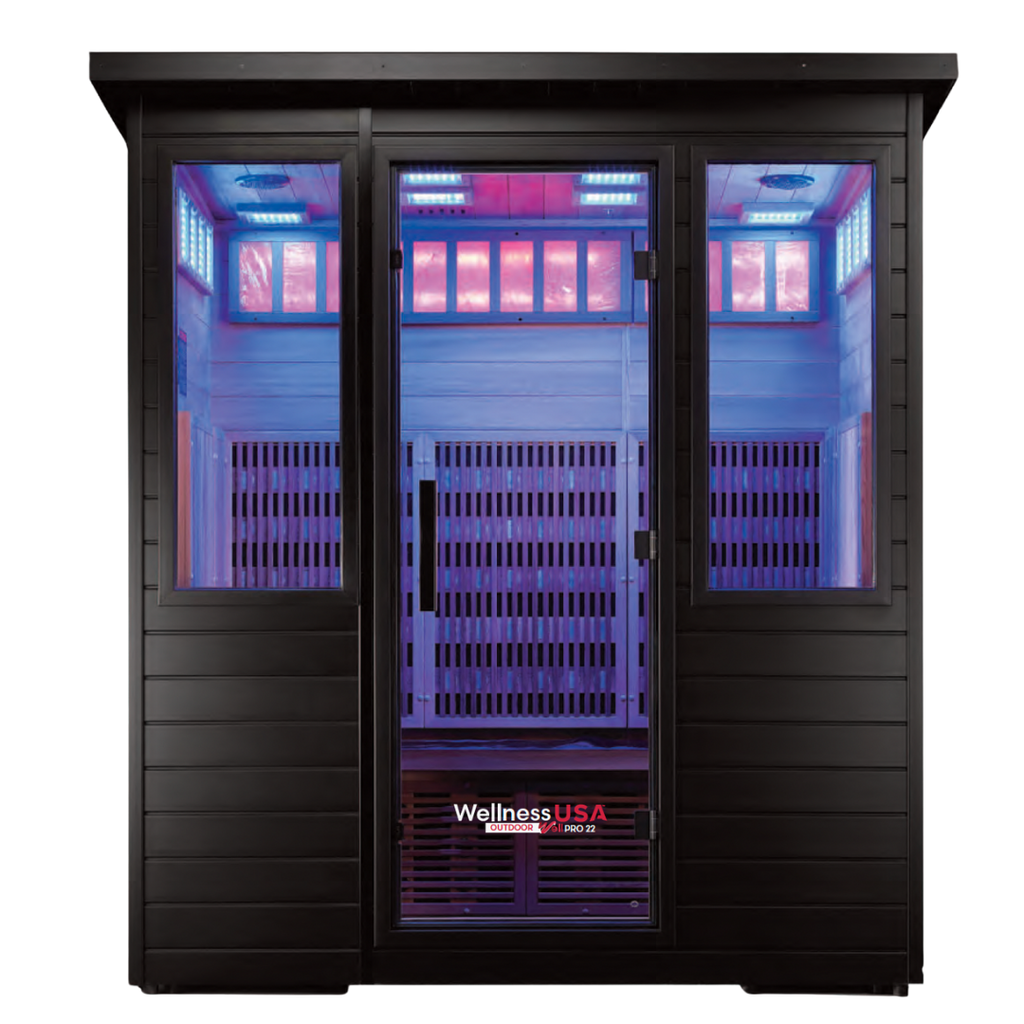 Wellness USA Infrared Red Light Outdoor Sauna