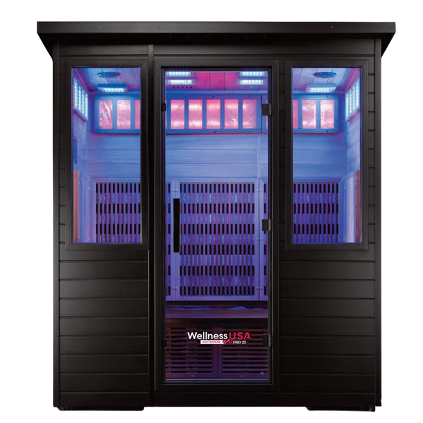 Wellness USA Infrared Red Light Outdoor Sauna