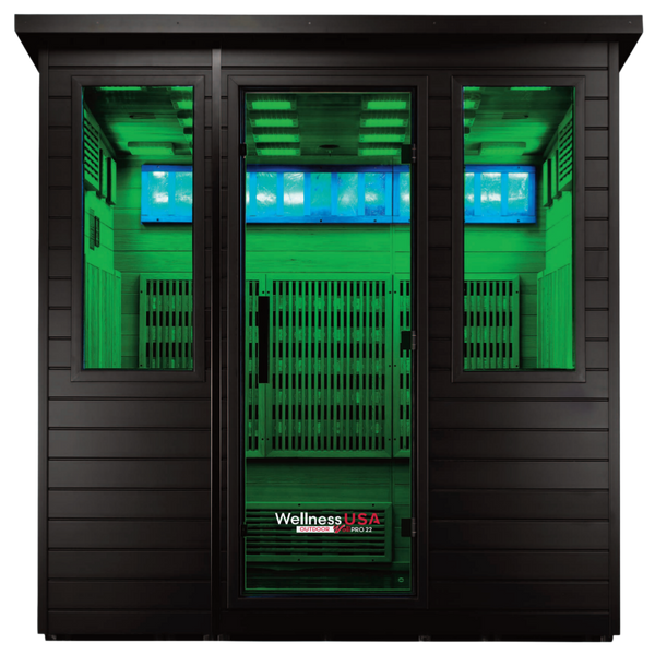 Wellness USA Infrared Red Light Outdoor Sauna