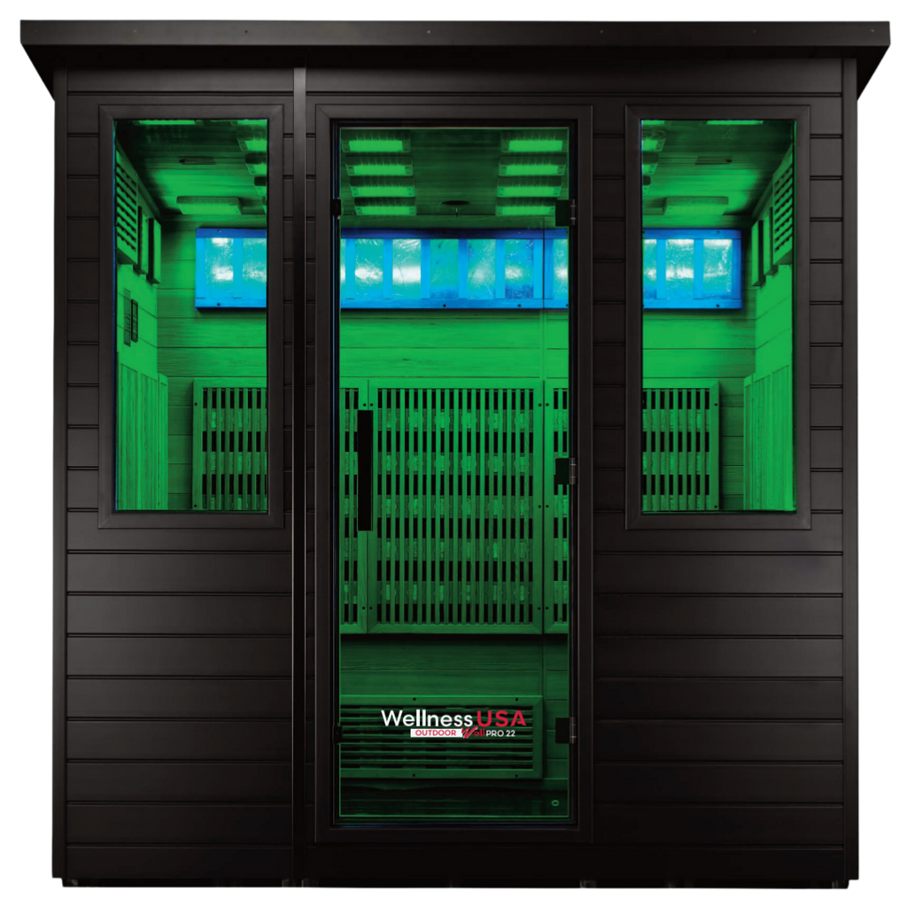 Wellness USA Infrared Red Light Outdoor Sauna