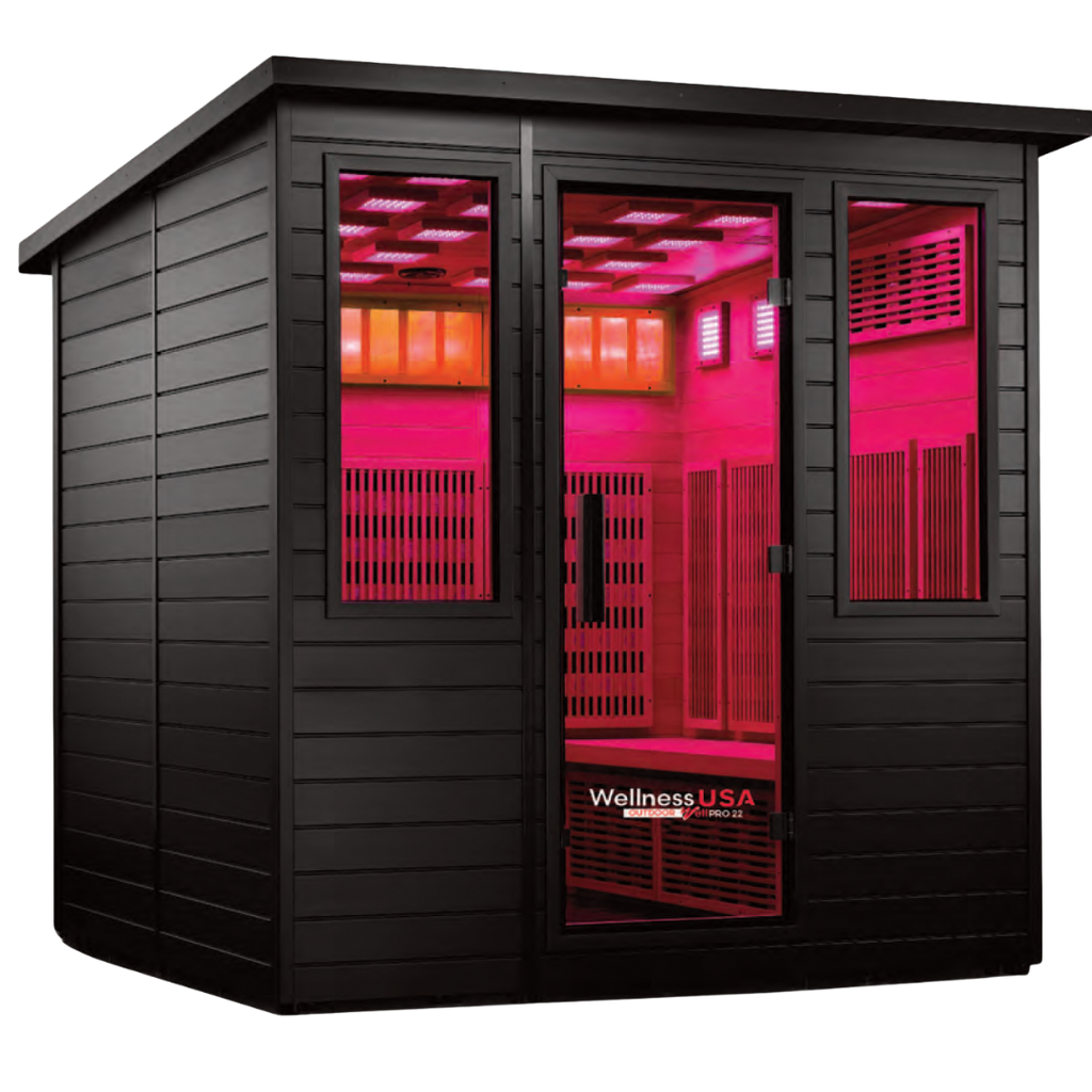 Wellness USA Infrared Red Light Outdoor Sauna