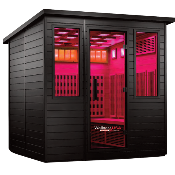 Wellness USA Infrared Red Light Outdoor Sauna