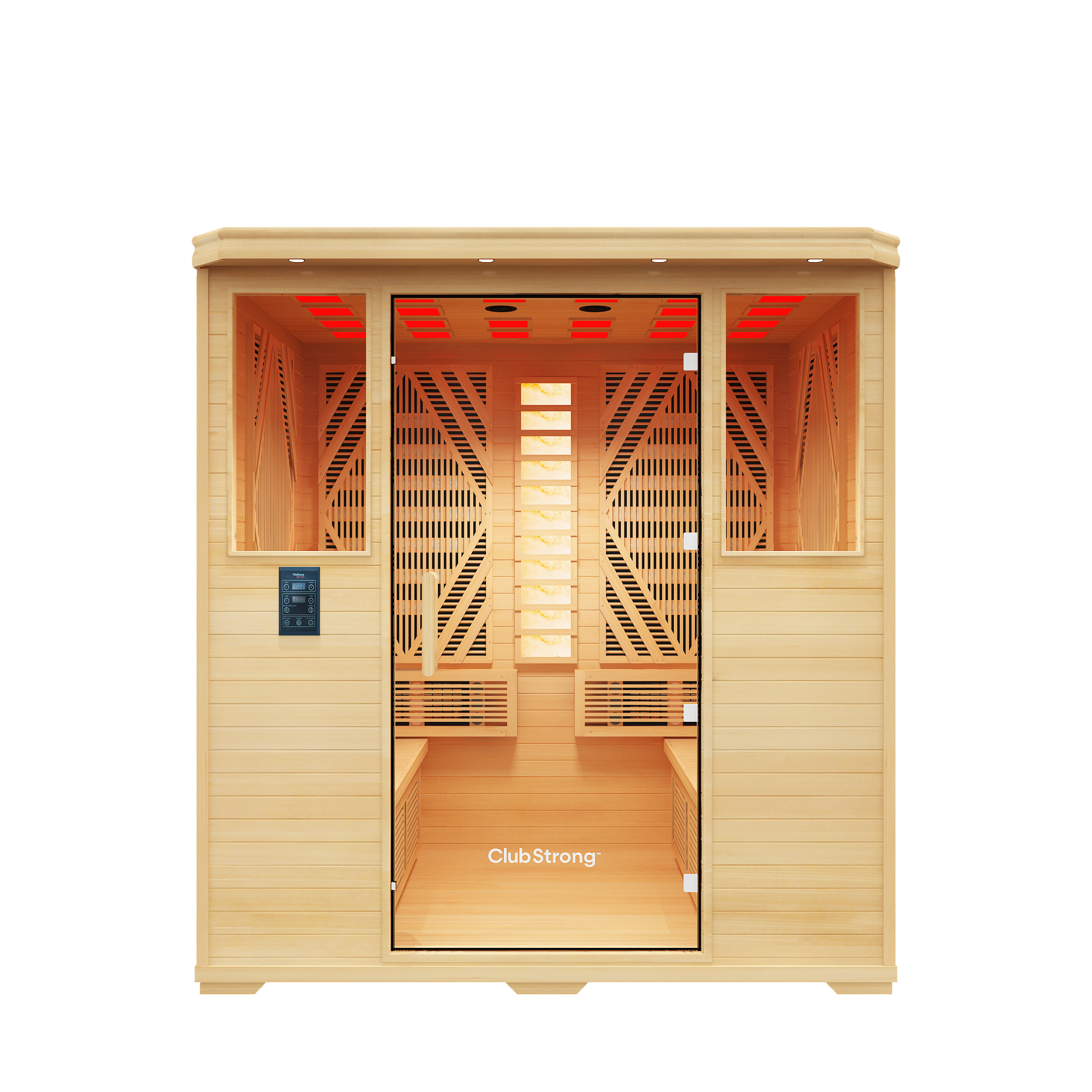 Phòng Xông Hồng Ngoại Thương Mại Cường Độ Cao ClubStrong™ Sauna - ảnh 12