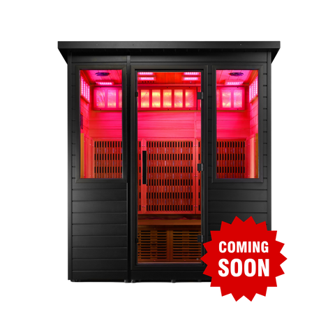 Wellness USA Infrared Red Light Outdoor Sauna