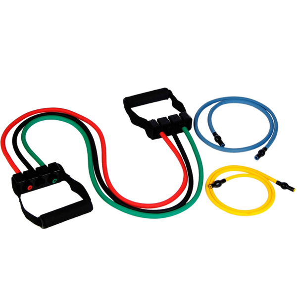 Fitness Resistance Tube Handles & Tubes